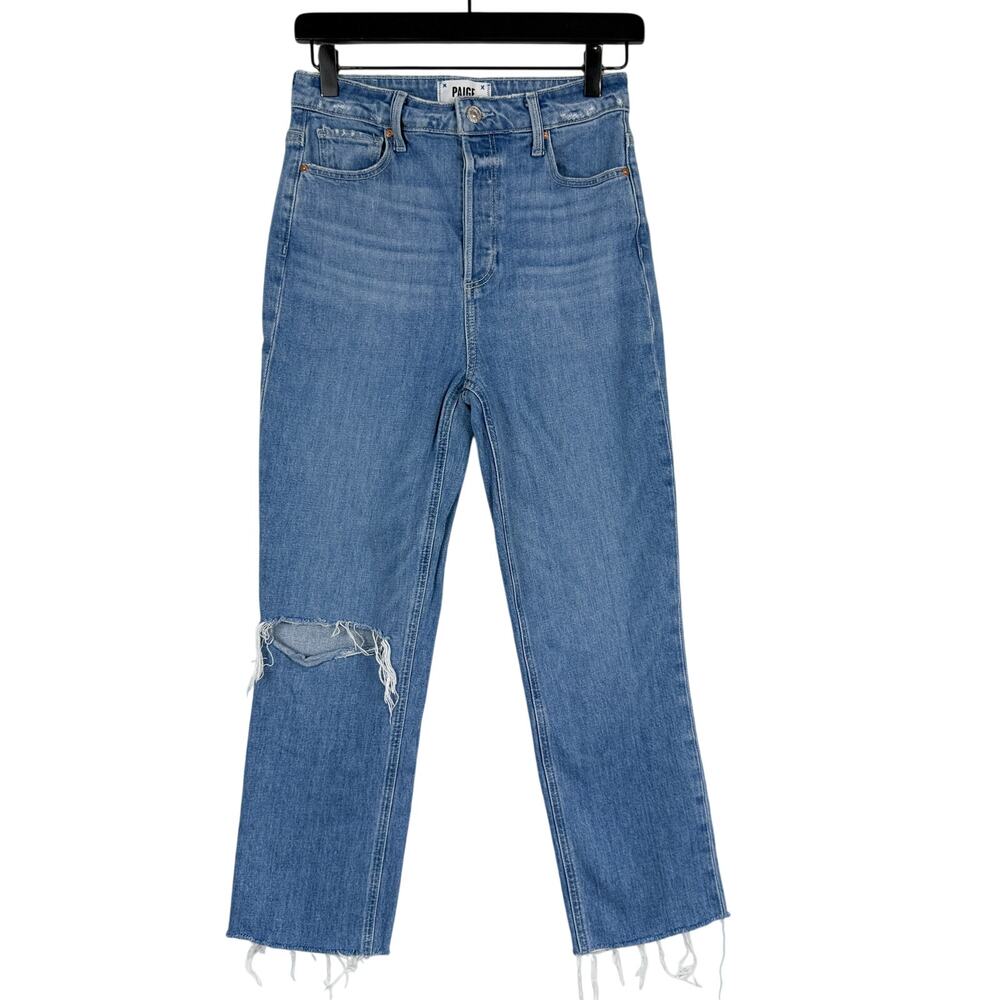 PAIGE Stella High Rise Ankle Jeans Raw Hem - 26